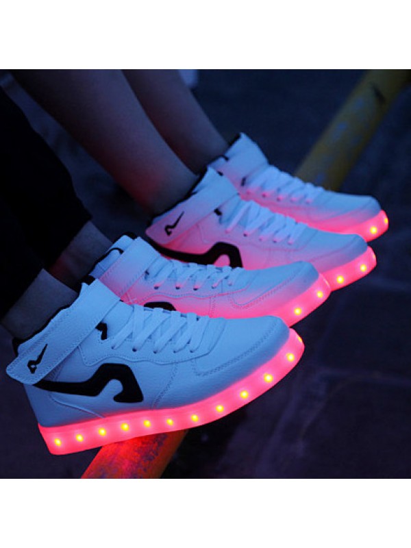 Unisex Seven Charging Led Light Shoes